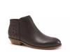 Rocklin Bootie Dark Brown Croc Print Leather view