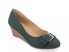 Graysn Wedge Pump Green view