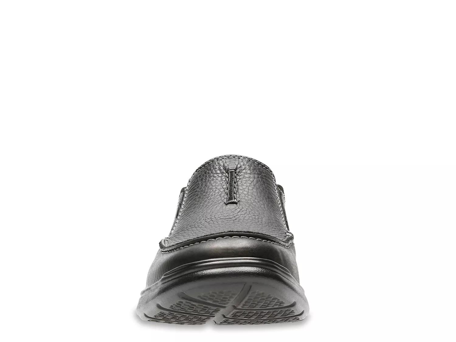 Clark’s Men’s Cordell Free Leather Slip-On Shoes In Black New Sz 10 1/2 W Clarks Cotrell Free Slip-On - Free Shipping | DSW main image 4