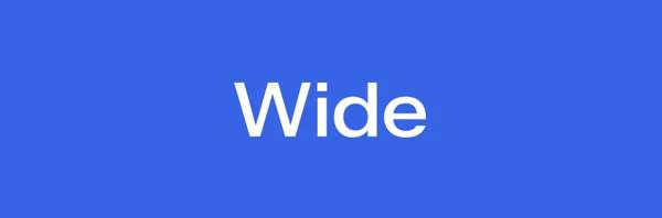 Shop Wide Styles