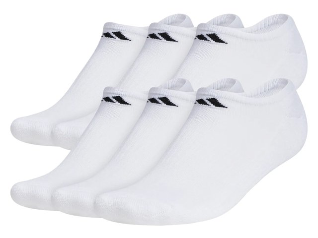 Athletic Cushioned Men’s No Show Socks - 6 Pack