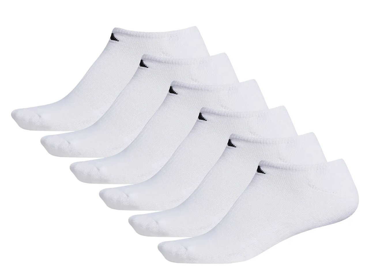 Athletic Cushioned Men’s No Show Socks - 6 Pack