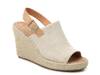Monica Espadrille Wedge Sandal - Women's Off White/Tan view