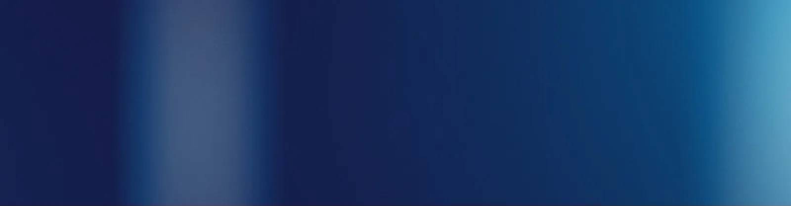 A gradient blue background.