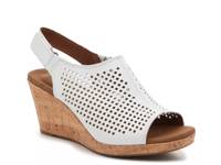 Briah Wedge Sandal White view