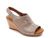 Briah Wedge Sandal Taupe Metallic view
