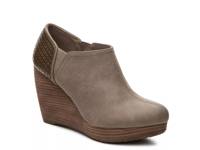Harlow Wedge Bootie Taupe view