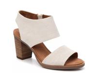 Majorca Sandal - Women's Ivory Fabric view
