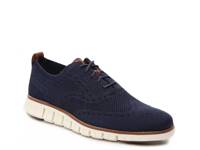 ZEROGRAND Stitchlite Wingtip Oxford Navy view
