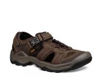 Omnium 2 Leather Fisherman Sandal Dark Brown view
