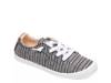 Bayshore III Slip-On Sneaker - Women's Black/Grey/White Stripe Fabric view