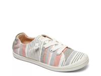 Bayshore III Slip-On Sneaker - Women's Pink/Light Blue/Grey Stripe view