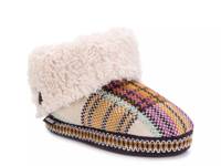 Melina Bootie Slipper Cream/Pink/Multicolor Plaid view