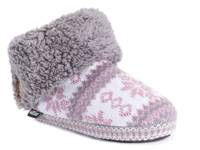 Melina Bootie Slipper Grey view