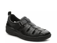 Dublin Fisherman Sandal Black view