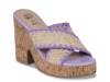 Elsa Flat Sandal Lavender view