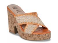 Elsa Flat Sandal Orange view