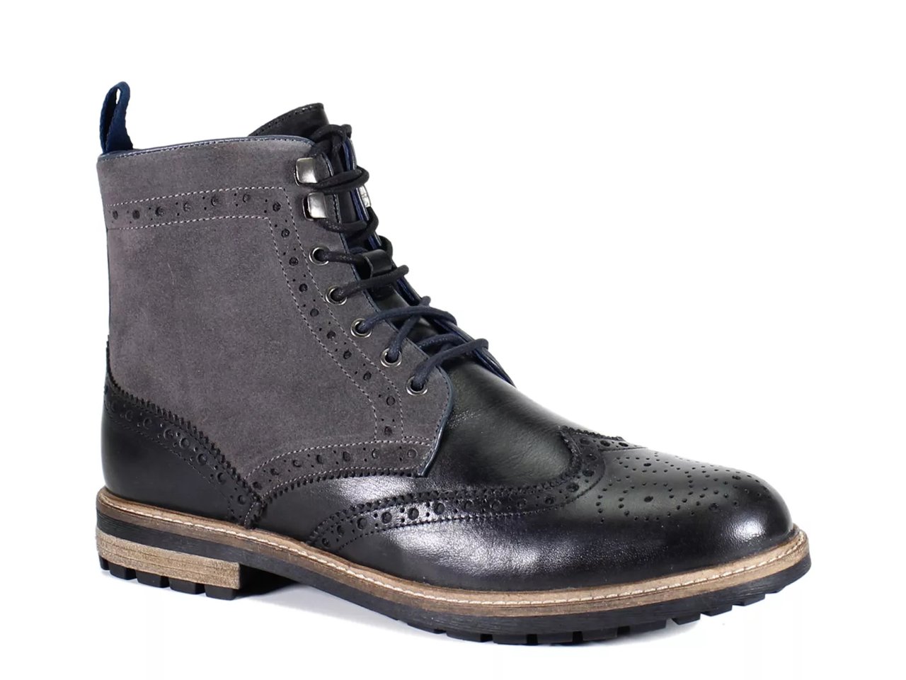 Cobble Pot Wingtip Boot