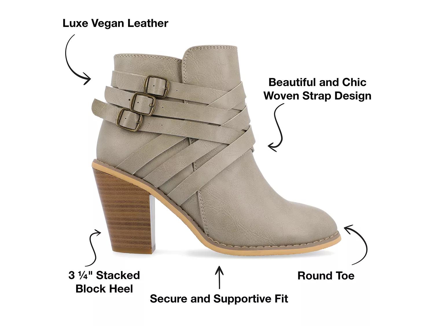Strap Wide Bootie