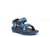 Hurricane XLT Sandal - Kids' Blue/Navy Ikat Print view