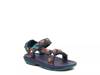 Hurricane XLT Sandal - Kids' Teal/Rust Orange/Yellow view