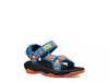 Hurricane XLT Sandal - Kids' Blue/Orange/Yellow view