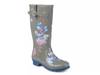 Mist Rain Boot Grey Floral view