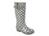 Mist Rain Boot Grey Polka Dot view