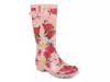 Mist Rain Boot Blush Floral view
