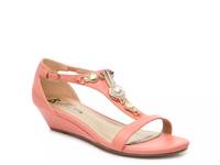 Lynn Wedge Sandal Peach view