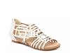 Nazareth Wedge Sandal White view