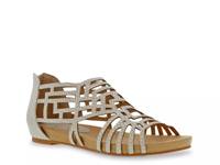 Nazareth Wedge Sandal Taupe/Stone view