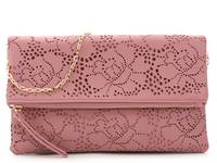 Locket Clutch Dark Pink view