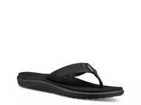 Voya Flip Flop Black view