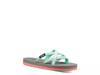 Olowahu Sandal - Kids' Light Blue/Coral view