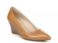 Frankie Wedge Pump Tan view