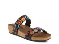 Bahama Wedge Sandal Black Multicolor view