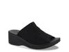 Airy Wedge Sandal Black view