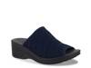 Airy Wedge Sandal Navy view