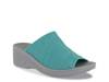 Airy Wedge Sandal Turquoise view
