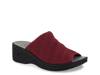 Airy Wedge Sandal Red view