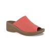 Airy Wedge Sandal Coral view