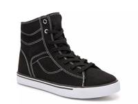 Cassatta High-Top Sneaker Black/White view