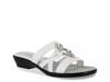 Torrid Sandal White Embossed Faux Leather view