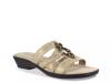 Torrid Sandal Gold Metallic Embossed Faux Leather view
