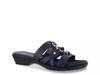 Torrid Sandal Navy Faux Leather view