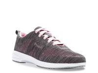 Washable Walker Work Sneaker Dark Grey/Light Pink view