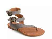Kyle Flat Sandal Grey view