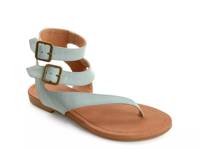 Kyle Flat Sandal Light Blue view