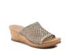 Flossey Wedge Sandal Taupe view